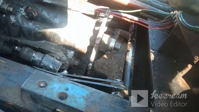 РЕМЁННЫЙ РЕВЕРС НА МИНИ ПОГРУЗЧИК!