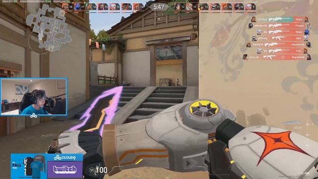 Valorant TenZ Playing Deathmatch with OPERATOR смотреть онлайн