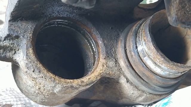 Тормозная система. Переборка переднего суппорта. Диагностика и ремонт. #nissan#terrano#wd21#vg30