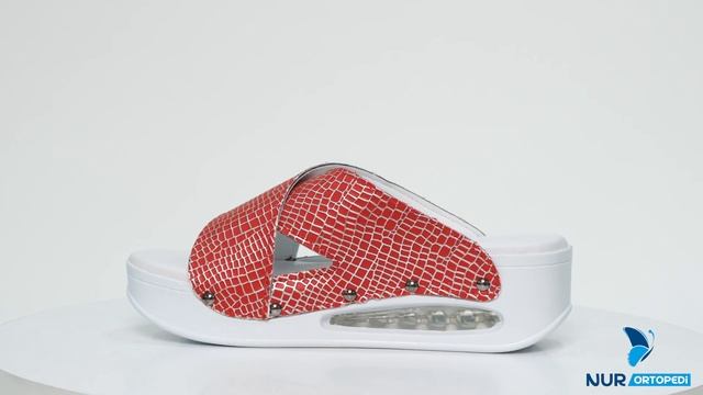Kırmızı Gümüş Simli Desenli Açık Çapraz Airmax Ortopedik Kadın Sabo Terlik 01 смотреть онлайн