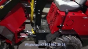 Два минипогрузчика самодельных