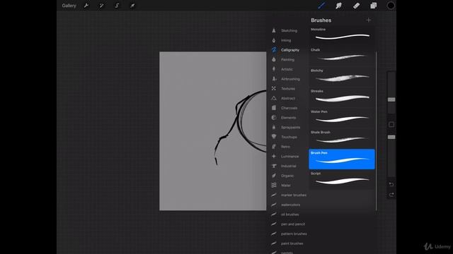 The Digital Painting. Lesson 04. Brushes. Part 18 - Sketching Brushes смотреть онлайн