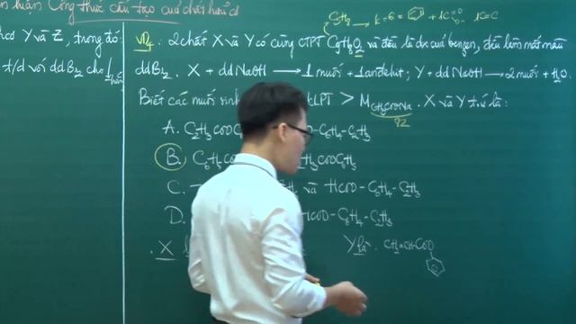 BGHT PEN-M 2020 - Biện luận công thức cấu tạo của hợp chất hữu cơ - Hóa 12 - Thầy Vũ Khắc Ngọc смотреть онлайн