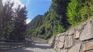 Проезжаем через Циллерталь и поднимаемся по альпенштрассе Шлегейс к плотине Шлегейс в Австрии! 4К