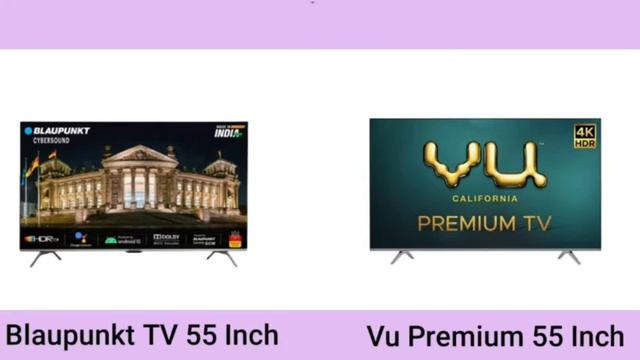 Blaupunkt TV 55 Inch Vs Vu Premium 55 Inch смотреть онлайн