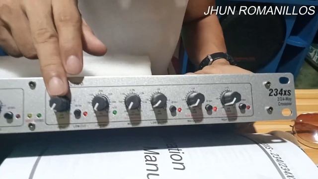 DBX 234XS CROSSOVER USES AND PURPOSE