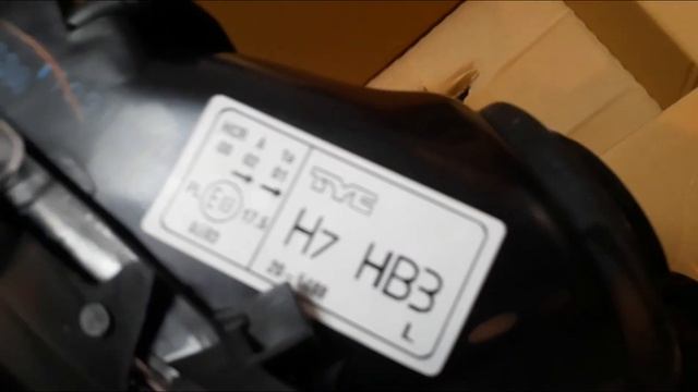 Farol marca TYC Astra 98 até 2002. смотреть онлайн