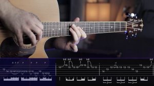 Уроки игры на акустической гитаре | Guns N Roses - Dont Cry  Tab Solo  How To Play