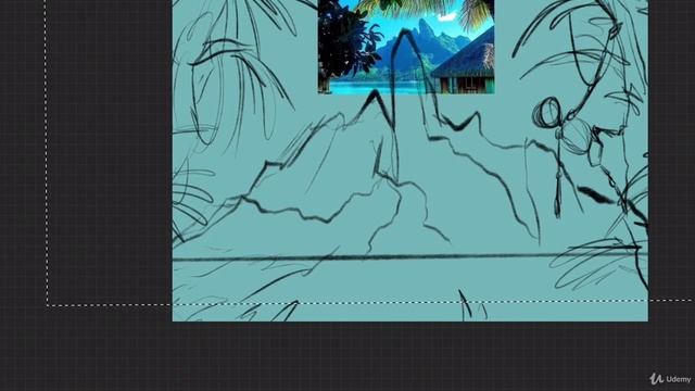 The Digital Painting. Lesson 13. Painterly Style. Part 88 - Rough Sketch смотреть онлайн