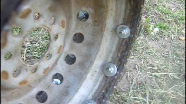 Сделал приводные звездочки из дисков ваз, для самодельного гусеничного вездехода своими руками смотреть онлайн