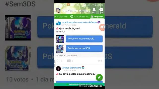 Respondendo quiz no Amino Pokémon 😆 смотреть онлайн