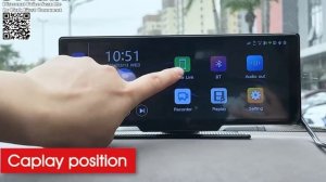 srnubi 10.26" Dash Cam 4K Car Mirror Wireless Carplay Review Aliexpress