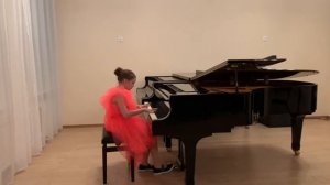 Устинова Полина, 10 лет, П. Захаров «Приключения кота»