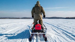 Снегоход из полипропилена своими руками