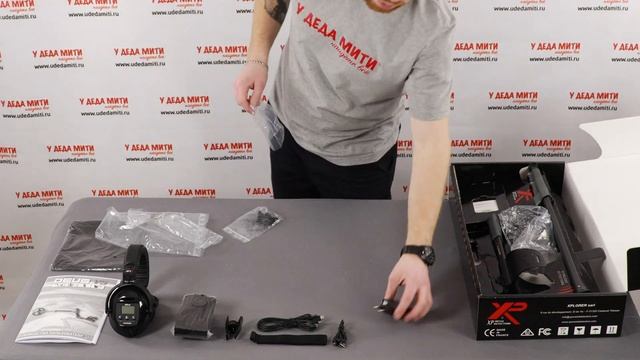 Металлоискатель XP Deus v5.21 (катушка X35 28 см, блок, наушники WS5) распаковка смотреть онлайн
