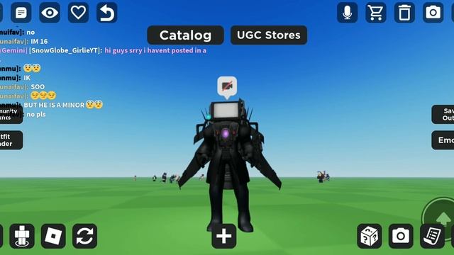 Titan TV Man 3.0 Roblox Catalog Avatar Creator Outfit