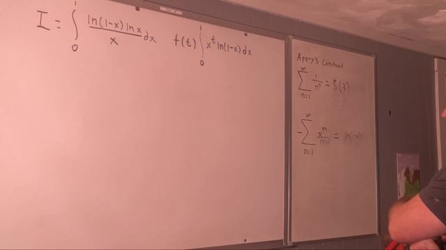 Feynman Integration Example 114 - Integral from 0 to 1 of (ln(1-x)ln(x))/x dx смотреть онлайн