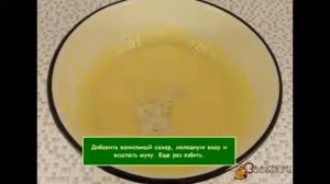 Заварной крем без молока - крем получается легкий и нежный!