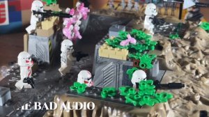 Building A Diorama Using The New Battle Pack x3! LEGO STAR WARS