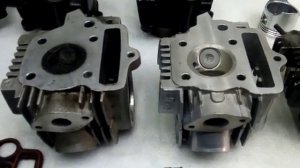 Мопед Альфа, Дельта - различия головок цилиндров