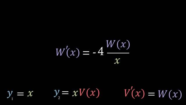 Differential Equations 4: Reduction of Order method смотреть онлайн