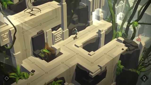 Lara Croft GO - прохождение #1
