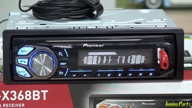Pioneer MVH-X368BT - Demonstração do Media Receiver смотреть онлайн