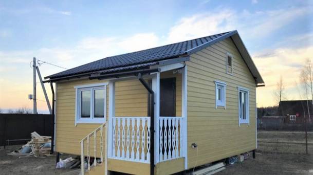 В своём доме, как хочу, так и ворочу! Каркасный дом комплектации Престиж, Проект К-65 в Можайске смотреть онлайн