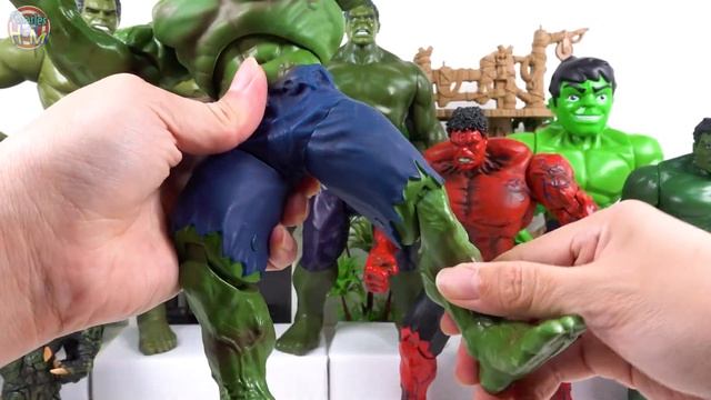 Hulk Toys Review | Compound Hulk, Green Hulk, Red Hulk, Titan Hero Series Hulk | Charles Hero Movie