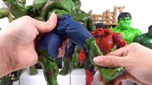 Hulk toys Review | Compound Hulk, Green Hulk, Red Hulk, Titan Hero series Hulk | Charles Hero Movie