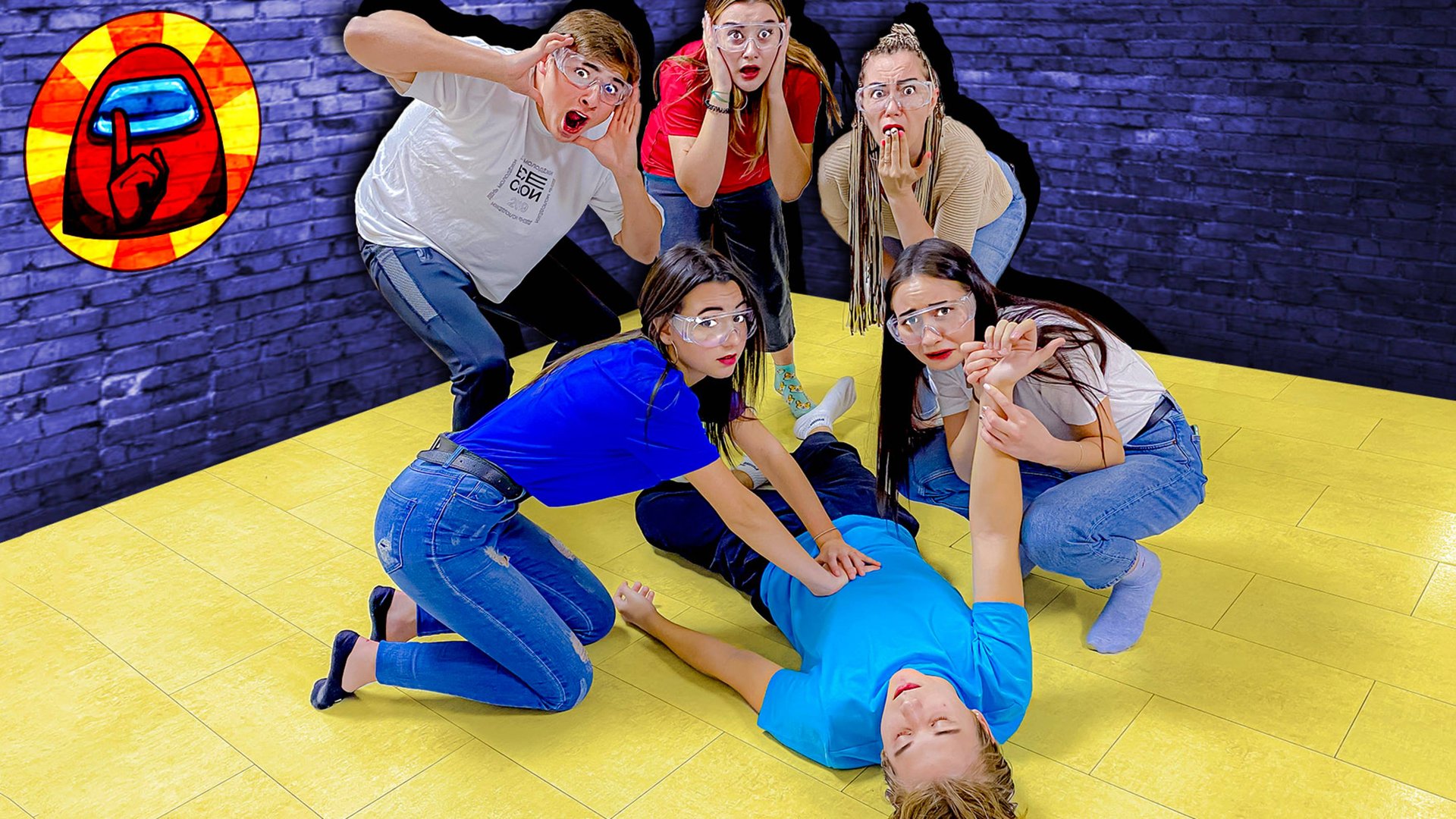 Игра Among Us В Реальной Жизни (IQ Предателя 999) смотреть онлайн