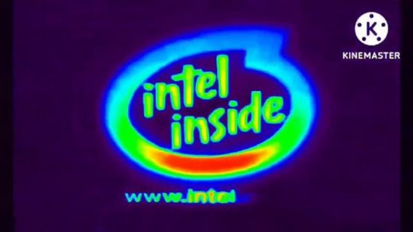 Заставка Интел с эффектами №1. Screensaver Intel with effects №1.