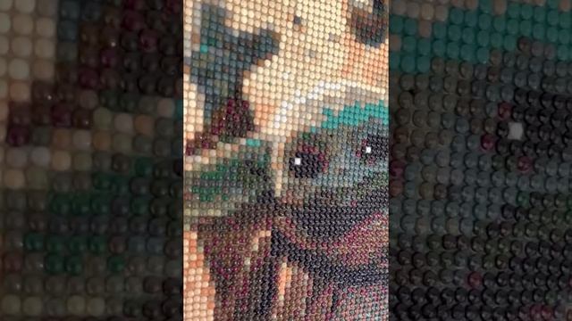 Алмазная мозаика Малыш Йода смотреть онлайн