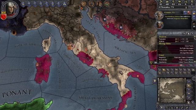 Crusader Kings II: Jade Dragon, Purple Phoenix 2 - World Conquest Attempt смотреть онлайн