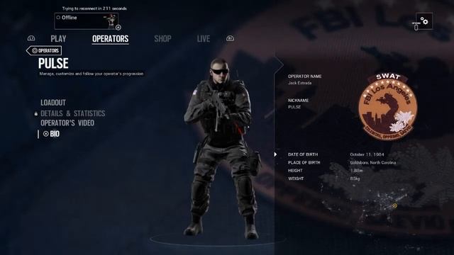 Rainbow Six Siege FBI SWAT Operators смотреть онлайн