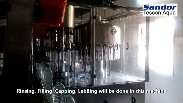 Pet Bottle filling machine-Mineral water packing in India смотреть онлайн