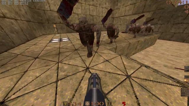Quake - Easy Run of e1m18_4lt by Justin 'optic' Fleck in 0:22 (table filler) смотреть онлайн