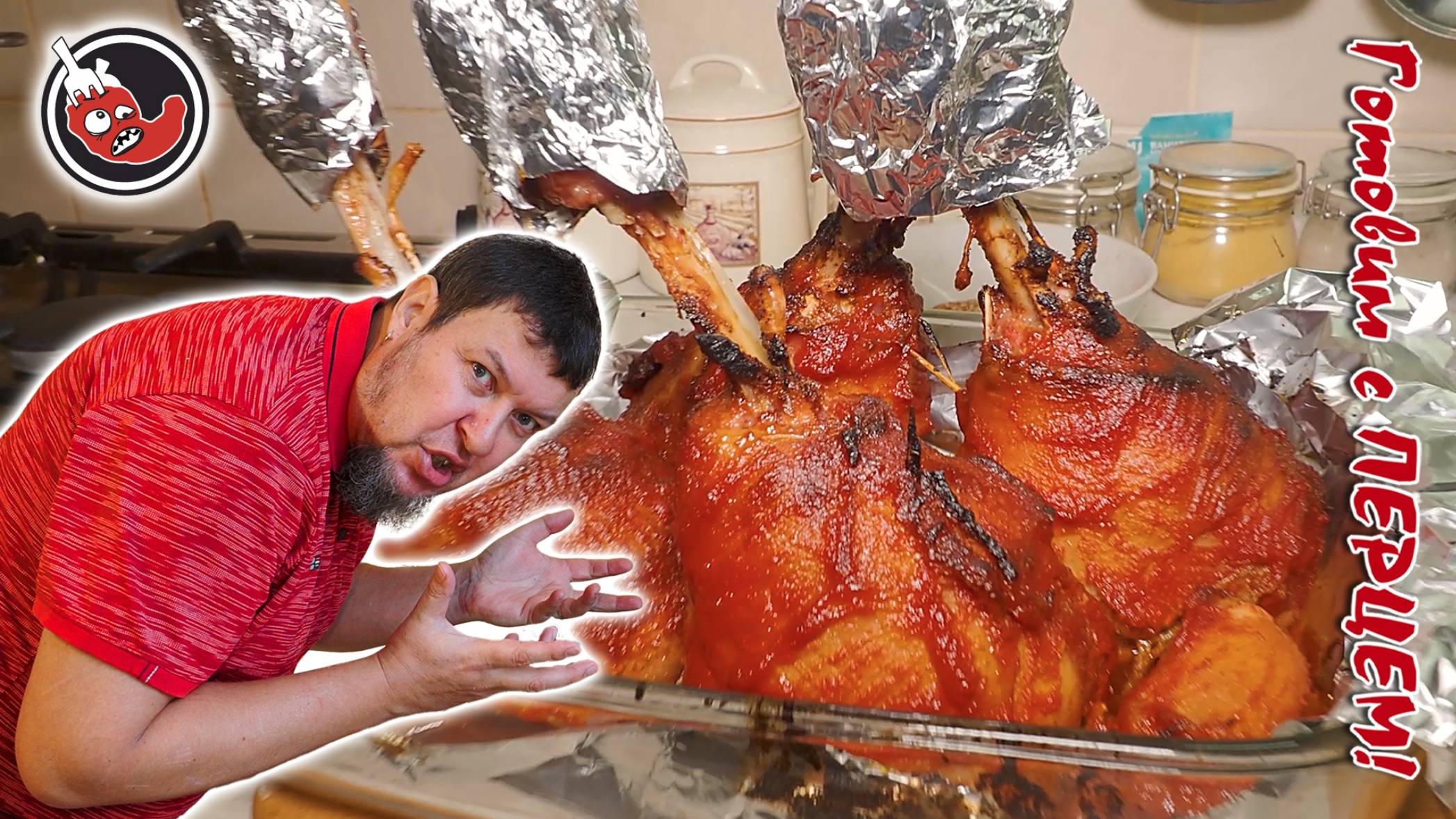 Научил американский жиробас, есть не переесть!