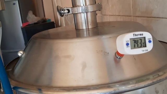 Чистим самогонный аппарат,первая дистиляция на воде