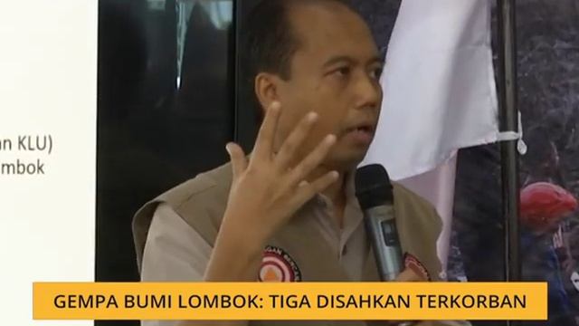 Gempa bumi: Tiga disahkan terkorban смотреть онлайн