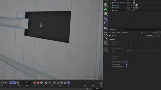 #C4DQuickTip 33_ How to create geometry patches using the Bridge tool in Cinema 4D смотреть онлайн