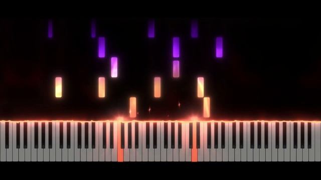 BLOODBATH - Geometry Dash | Piano Tutorial смотреть онлайн