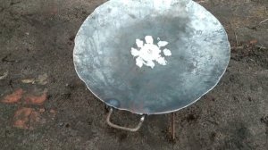 Сковорода из диска бороны