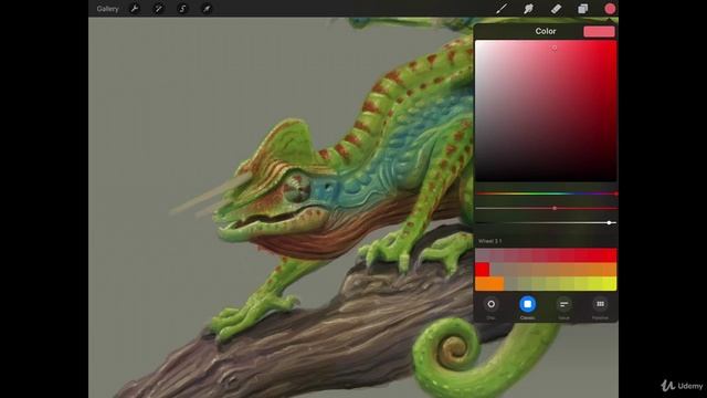 The Digital Painting. Lesson 12. Photorealistic Style. Part 80 - Photorealistic Markings смотреть онлайн