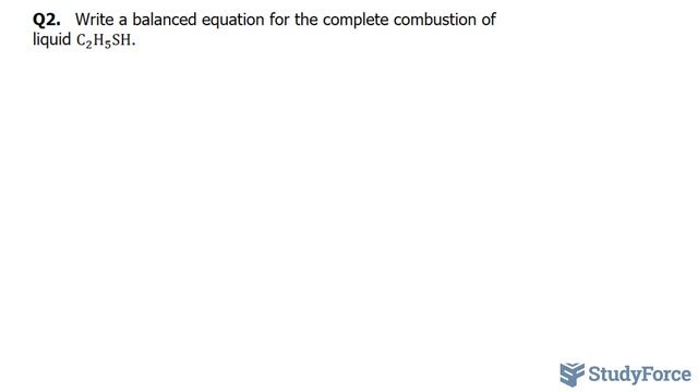 ⚗️ Writing Equations for Combustion Reactions смотреть онлайн