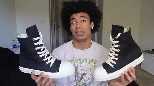 RICK OWENS DRKSHDW UNBOXING + OUTFITS смотреть онлайн