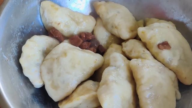 Вареники украинские - СМАЧНО!!!🌻Вареники с капустой и с потрошками смотреть онлайн