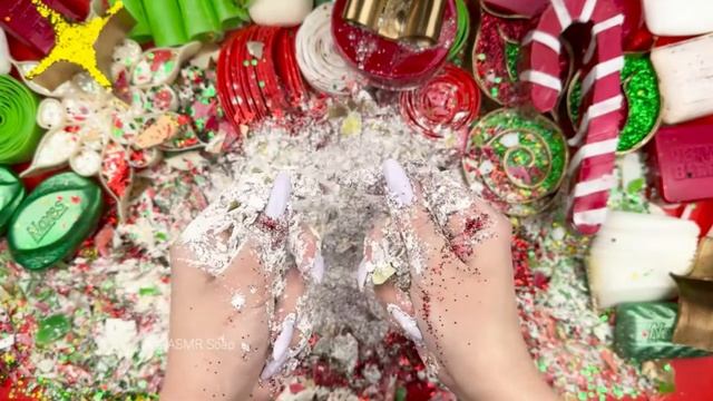 .Happy new year!🎄❄️ASMR Soap смотреть онлайн