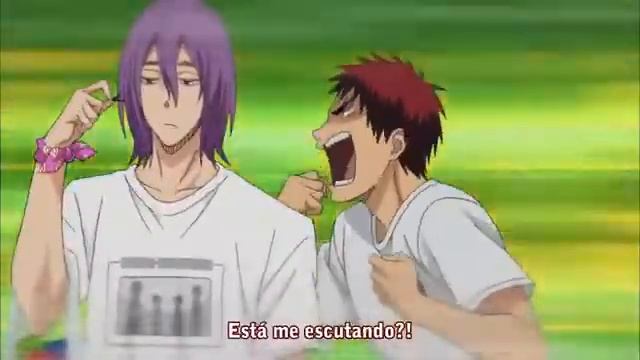Murasakibara Arranca A Sobrancelha Estranha Do Kagami!😂  Sempre Quis Fazer Isso
