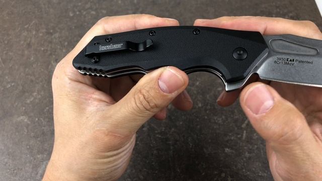 Нож "Flitch" 8Cr13MoV Термопластик GRN K3930 от Kershaw смотреть онлайн